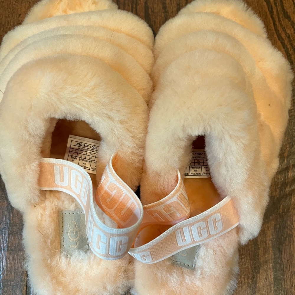 Light pink Ugg slippers